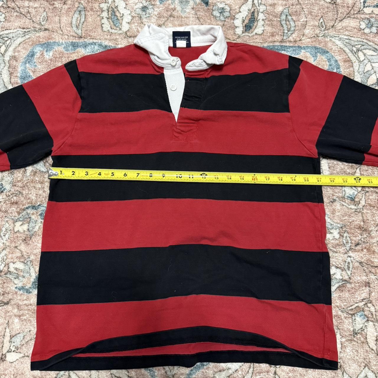 Men's Sweater - Red/Multi - M – Red and Black Str… - image 4