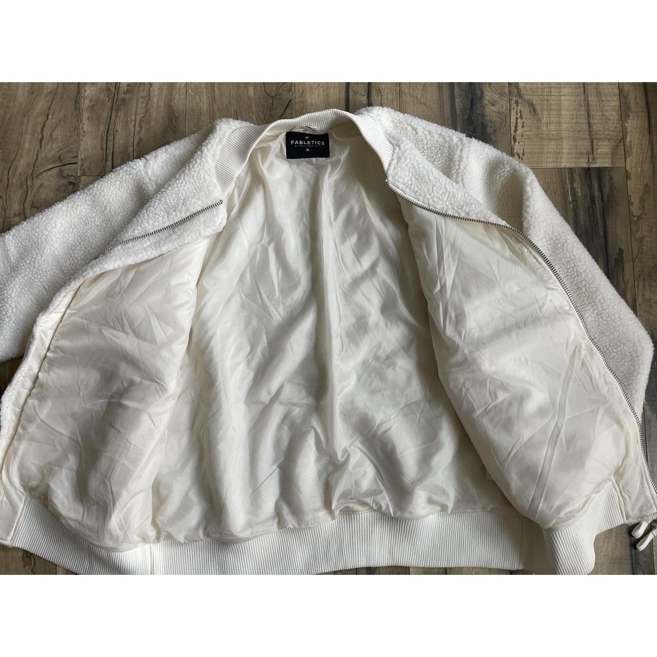 Fabletics Women's Jacket - White - XL – Fabletics… - image 3