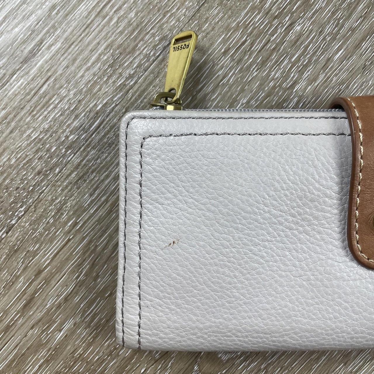 Fossil Women's Wallet - Cream – Fossil Leather Wa… - image 3