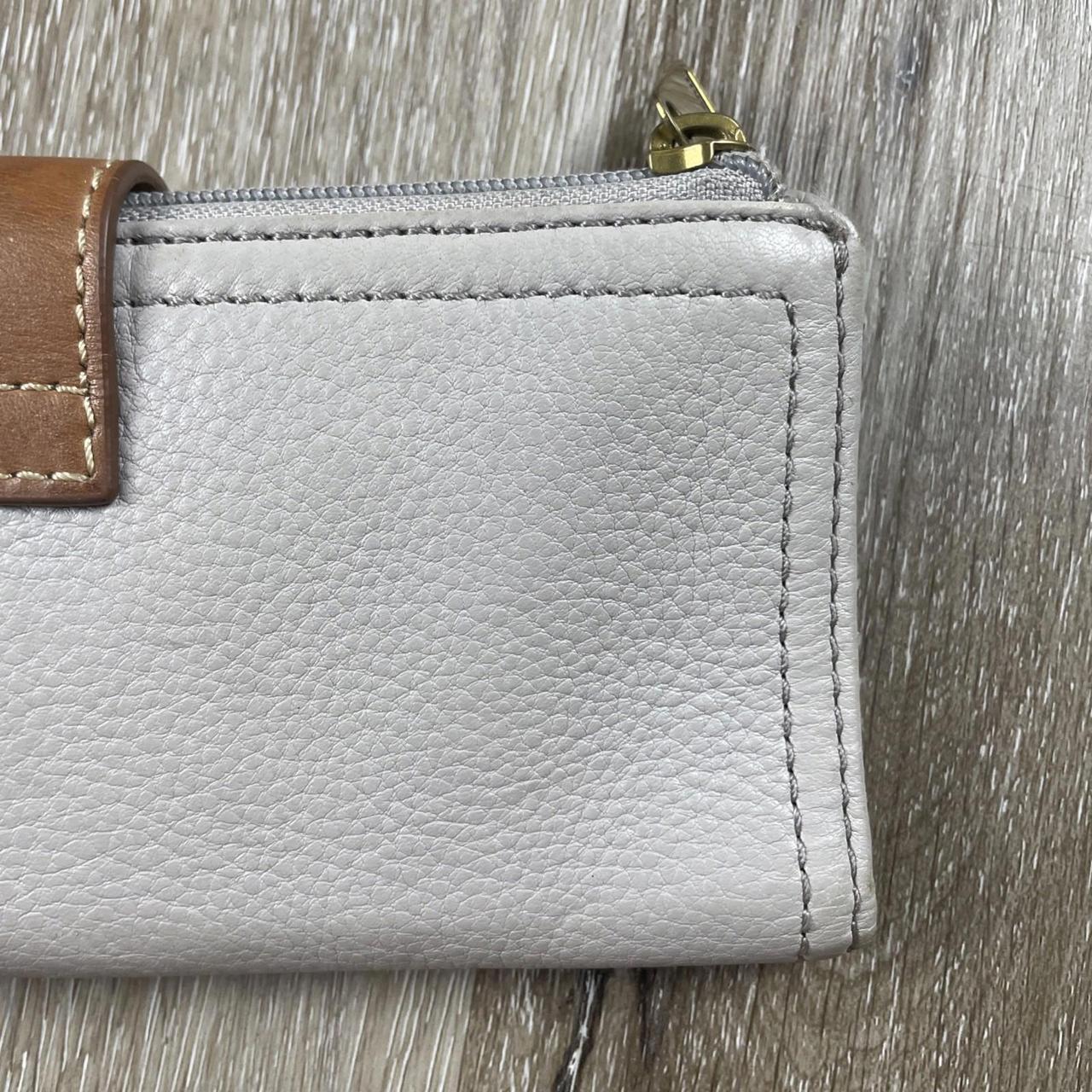 Fossil Women's Wallet - Cream – Fossil Leather Wa… - image 8