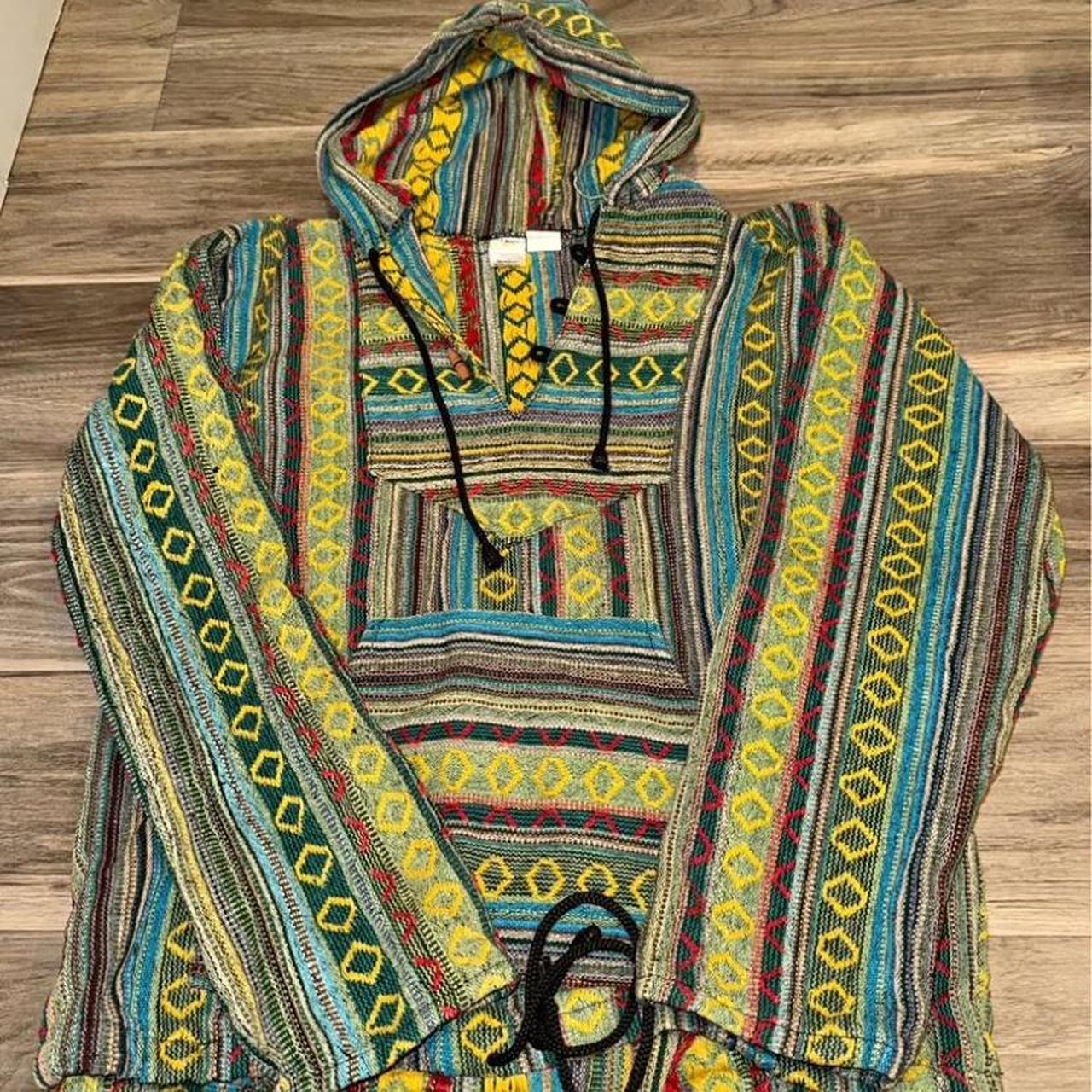 Men's Jacket - Multi - L – Hippie Patchwork Jacke… - image 1