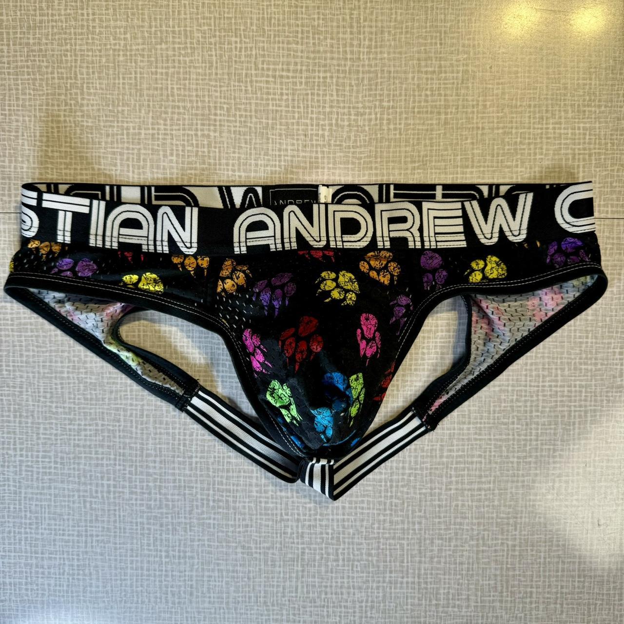 Andrew Christian Locker Room Jock Soft stretch mesh... - Depop