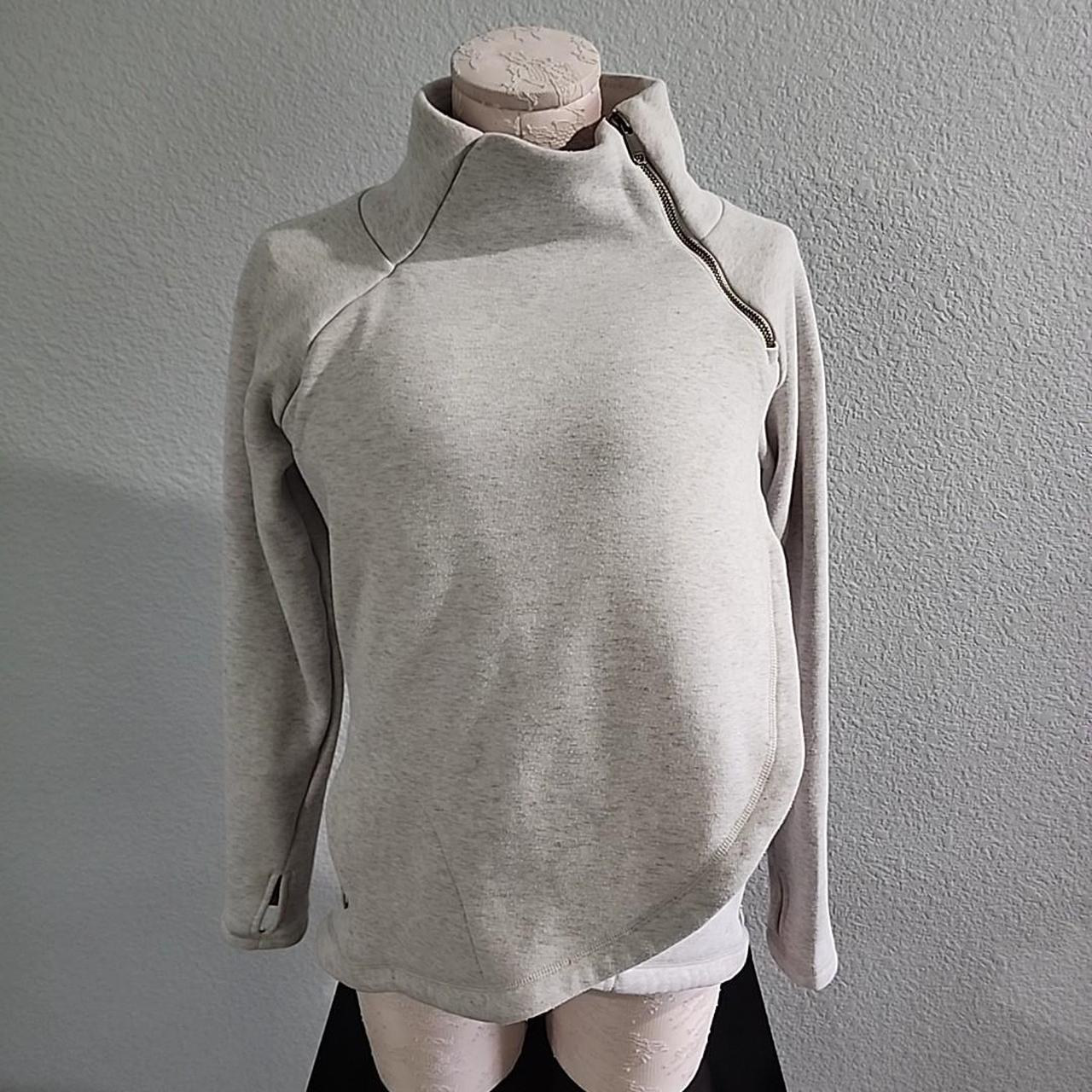 Athleta hot Cozy Karma Asym Pullover