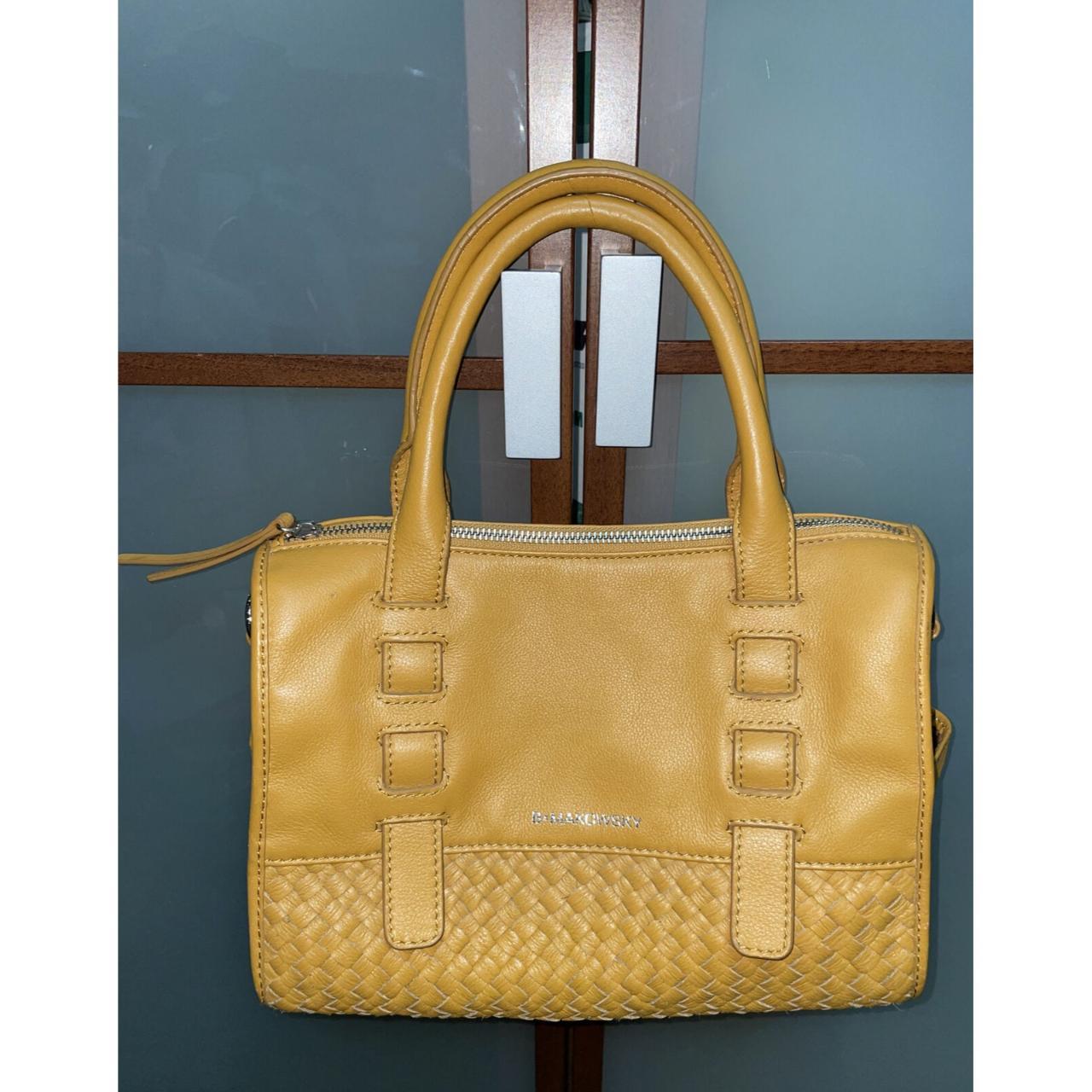 Designer Women's Satchels - Tan/Yellow – Elevate … - image 1