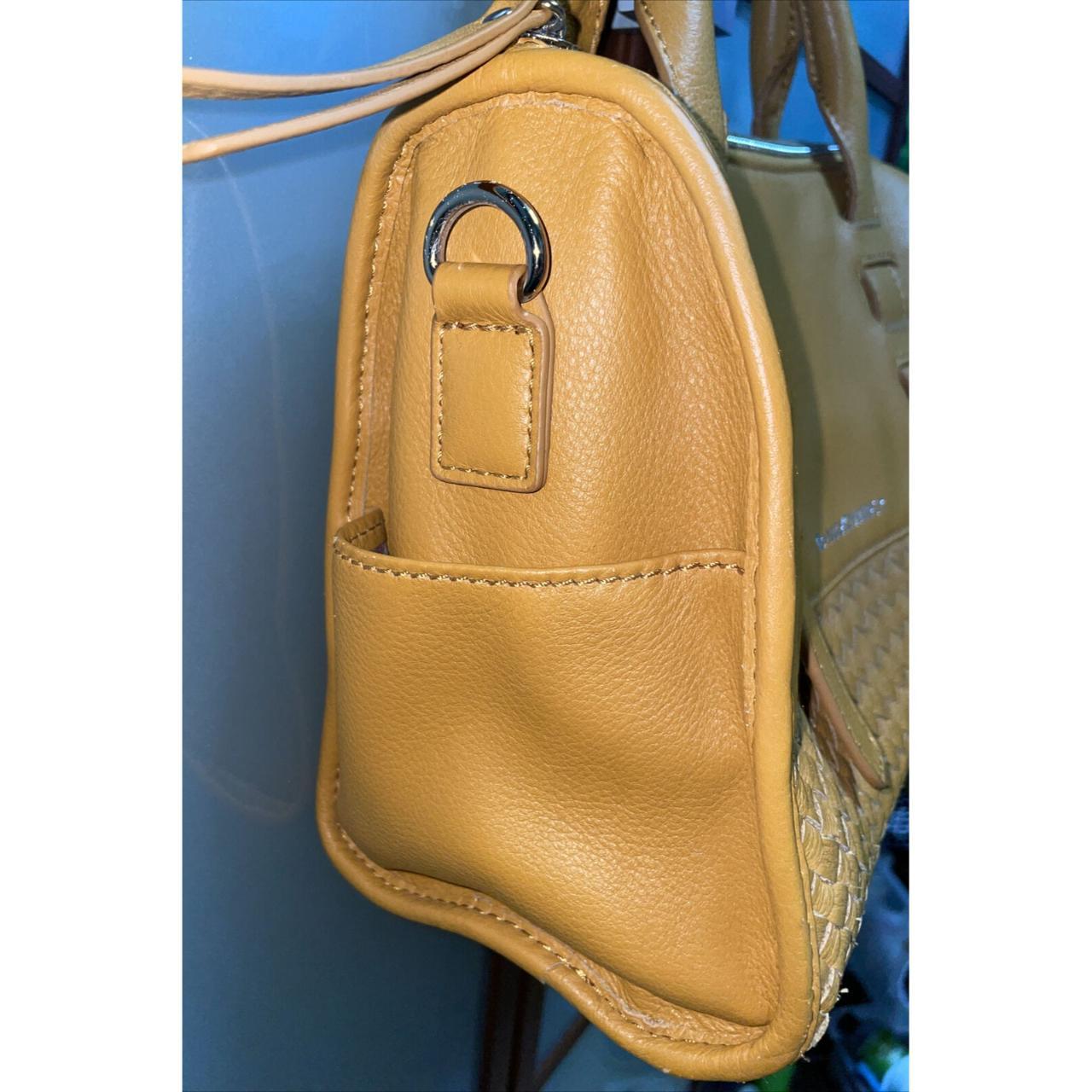 Designer Women's Satchels - Tan/Yellow – Elevate … - image 3