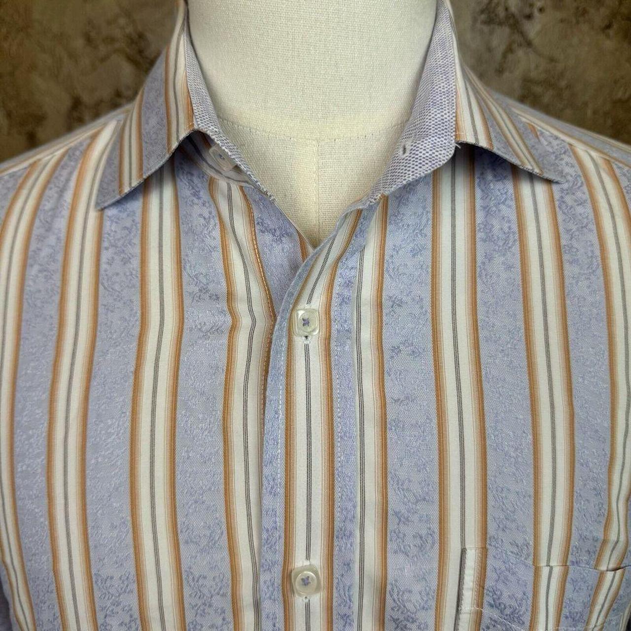 Bugatchi Dress Shirt Mens XL Classic For Long Sleeve... - Depop