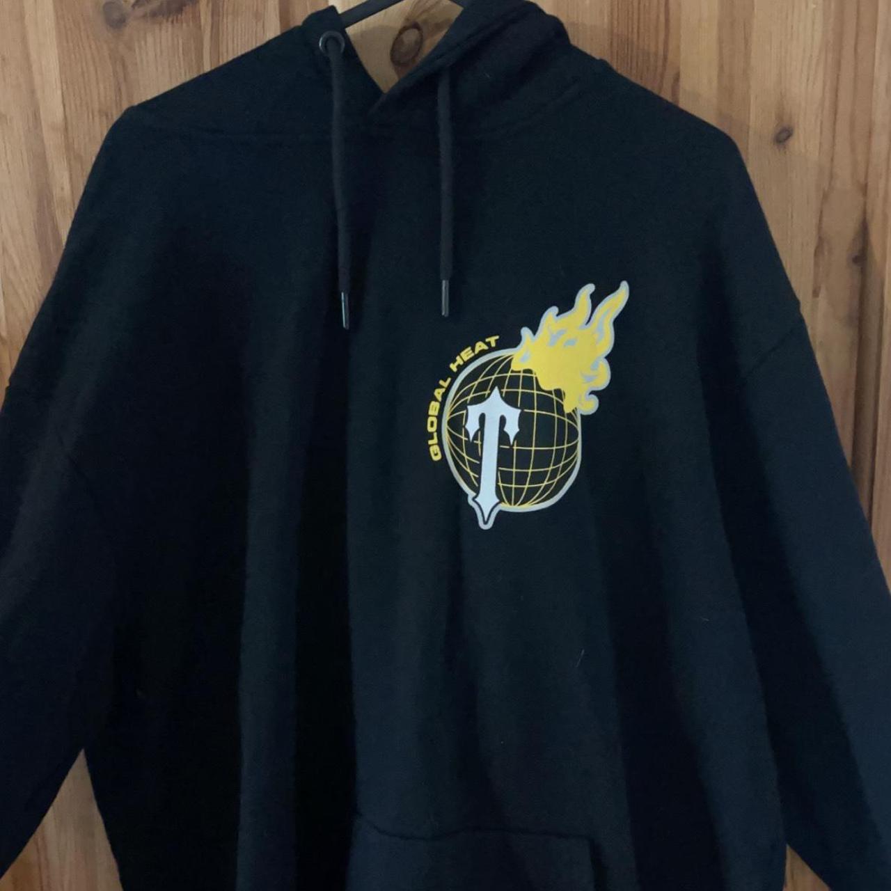 Trapstar hoodie. In perfect condition. 2XL but fits... Depop