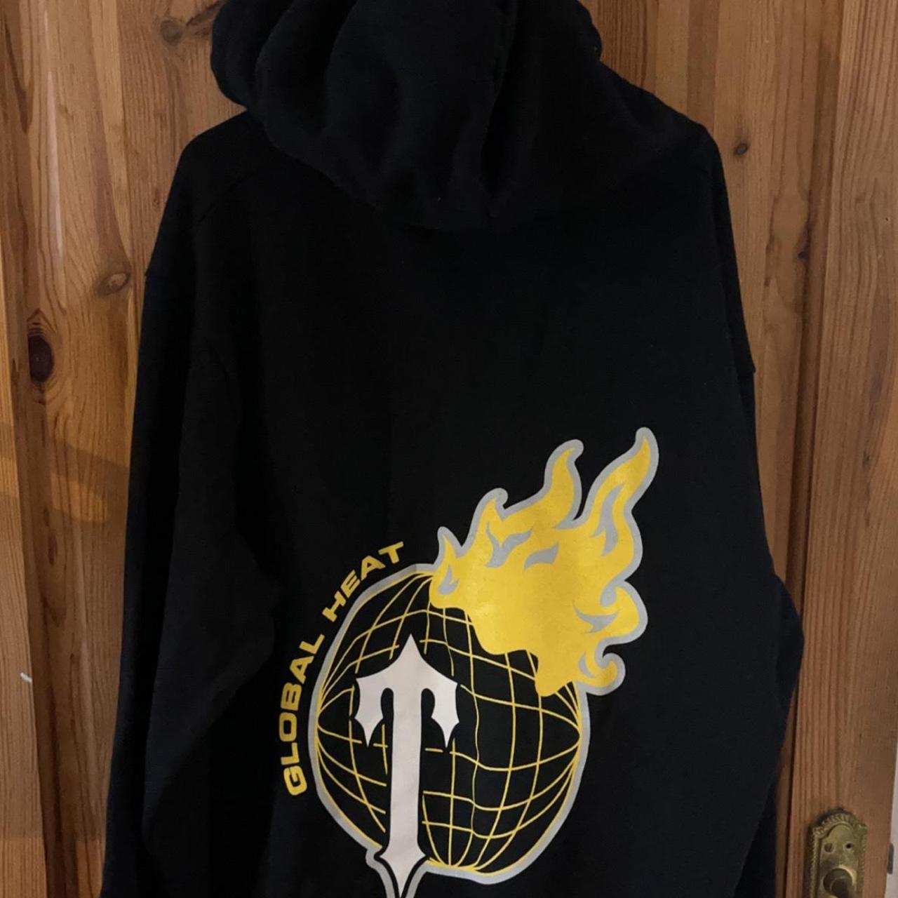 Trapstar hoodie. In perfect condition. 2XL but fits... Depop