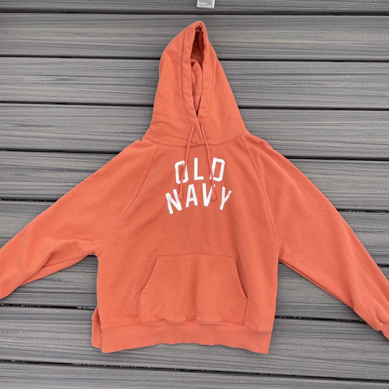 Fleece Hoodies Old Navy Orange Sweatshirt Old Navy Women's Hoodie