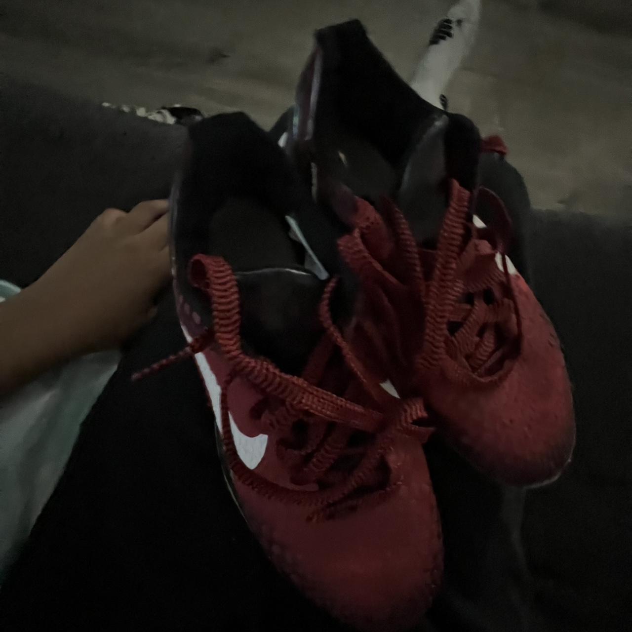 Nike Men's Sneakers - Red/Burgundy - US 8.5 – Kob… - image 7