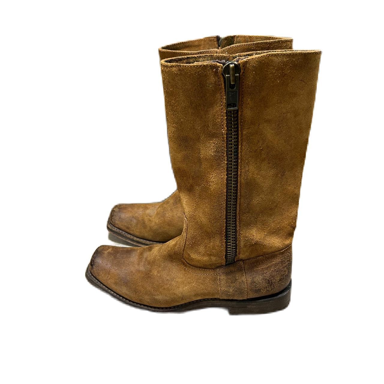 frye leather high shaft boots