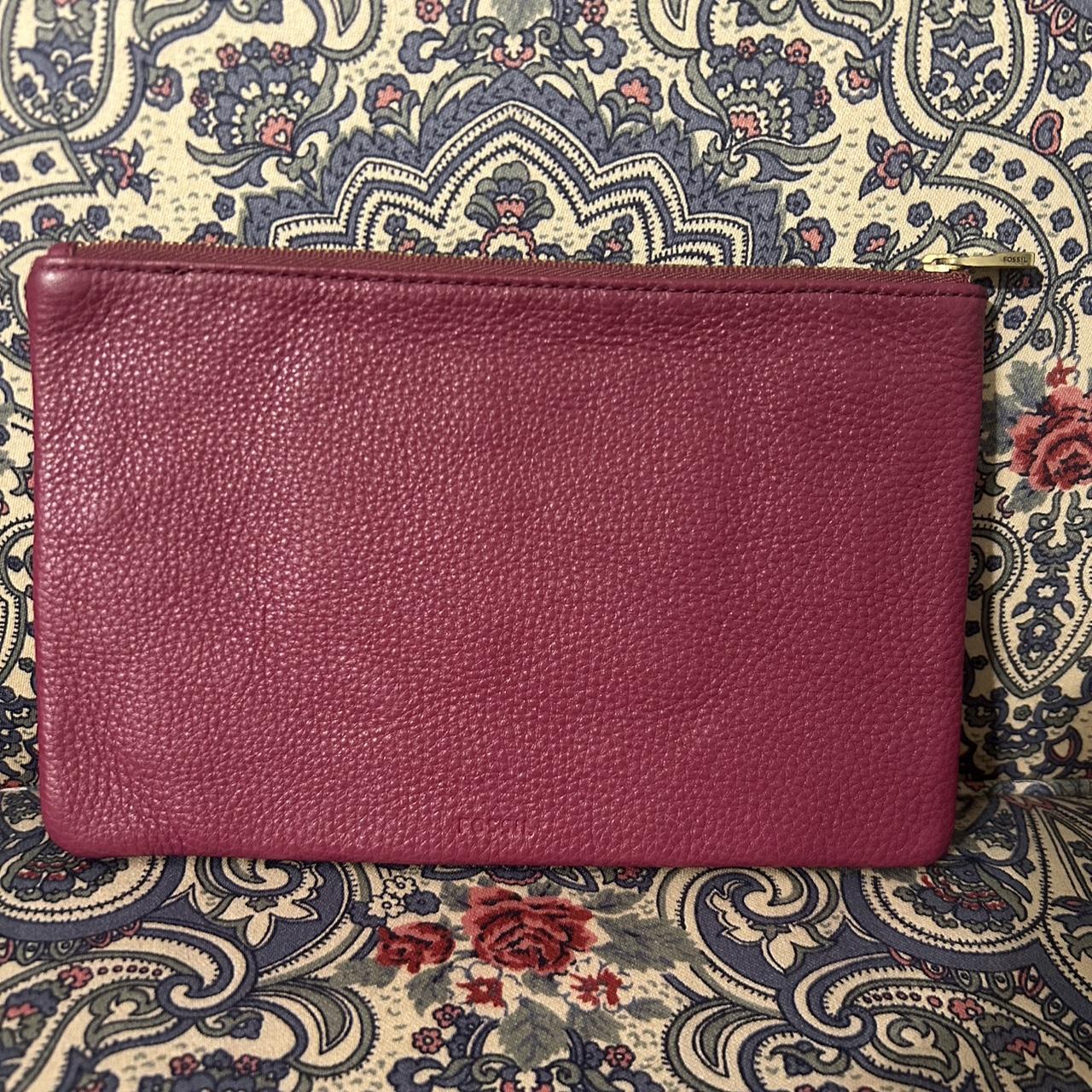 Fossil Women's Wallet - Pink/Red – Fossil magenta… - image 1