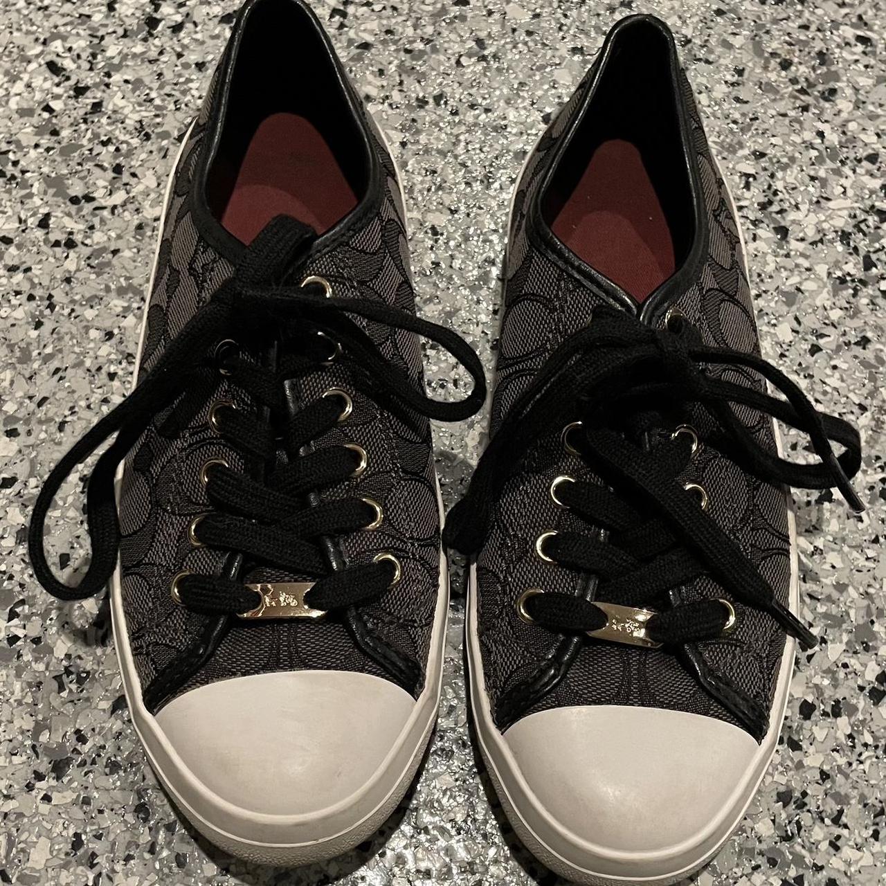 スニーカー COACH Women Sneakers CX042 BLACK Amazon.com | Coach Women's High Line Sneaker with Sketch