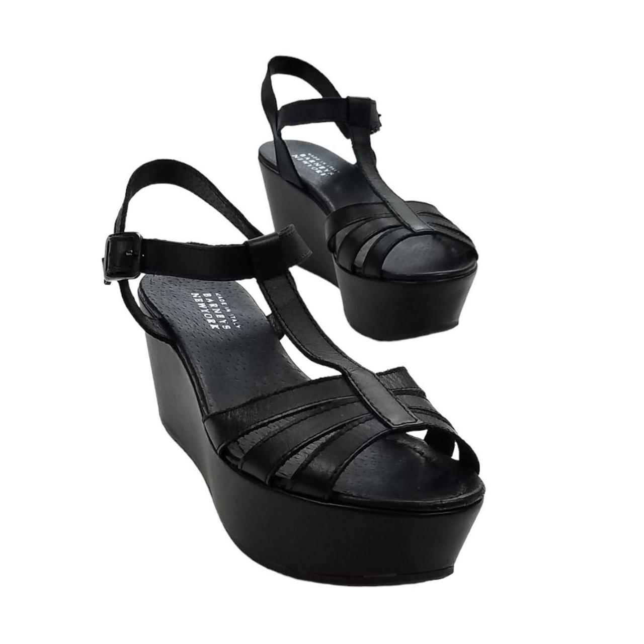 Women's Black Sandals (4)