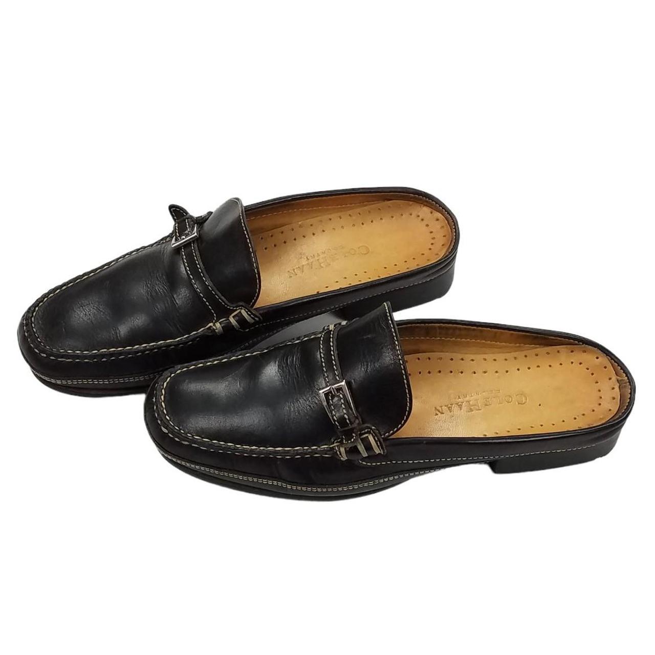 Cole Haan Women's Black Mules Depop