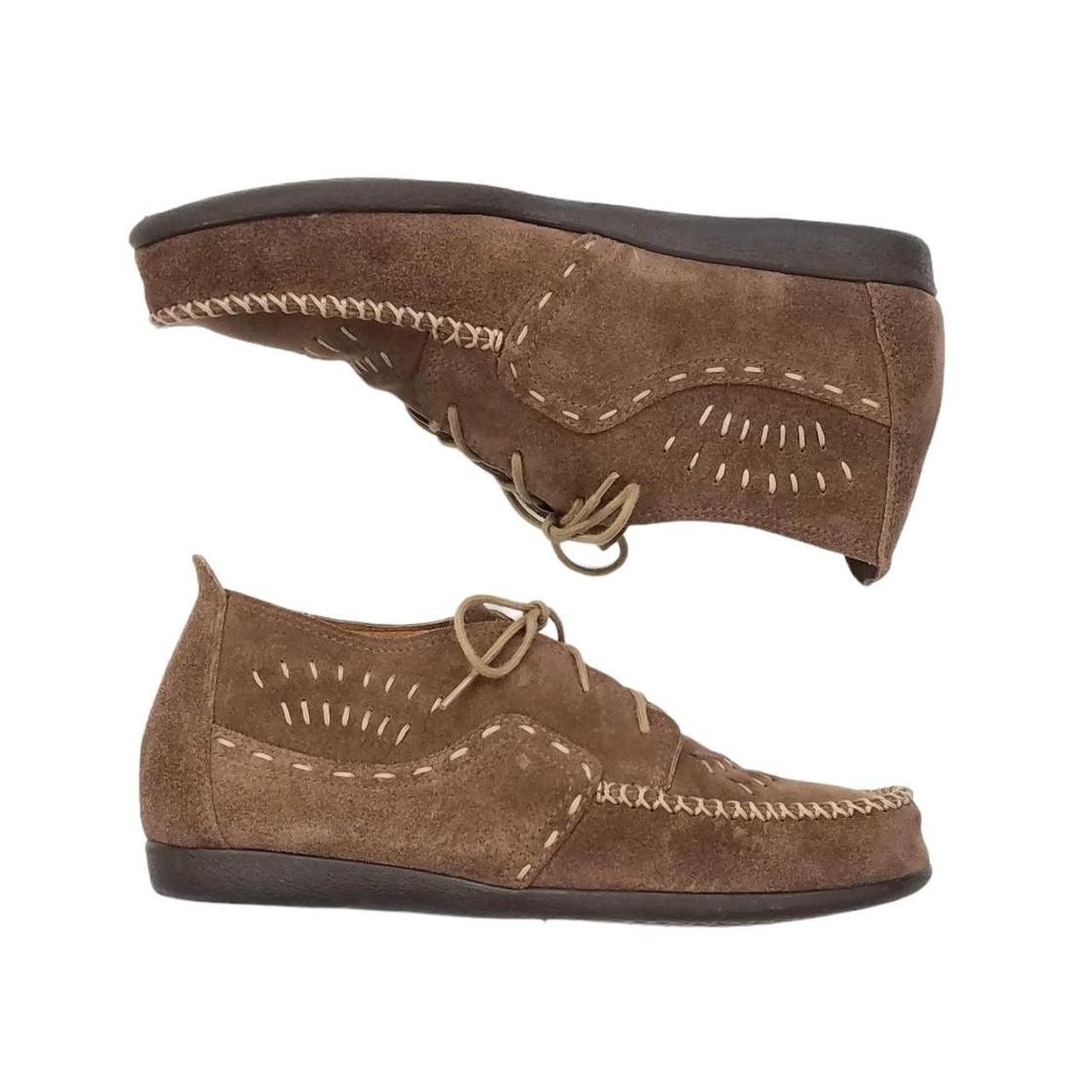 Brand (Vintage y2k Tan/Beige Leather... Depop