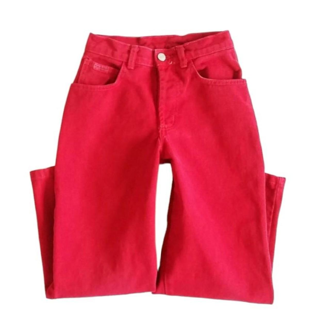 Red Guess Women's Pants