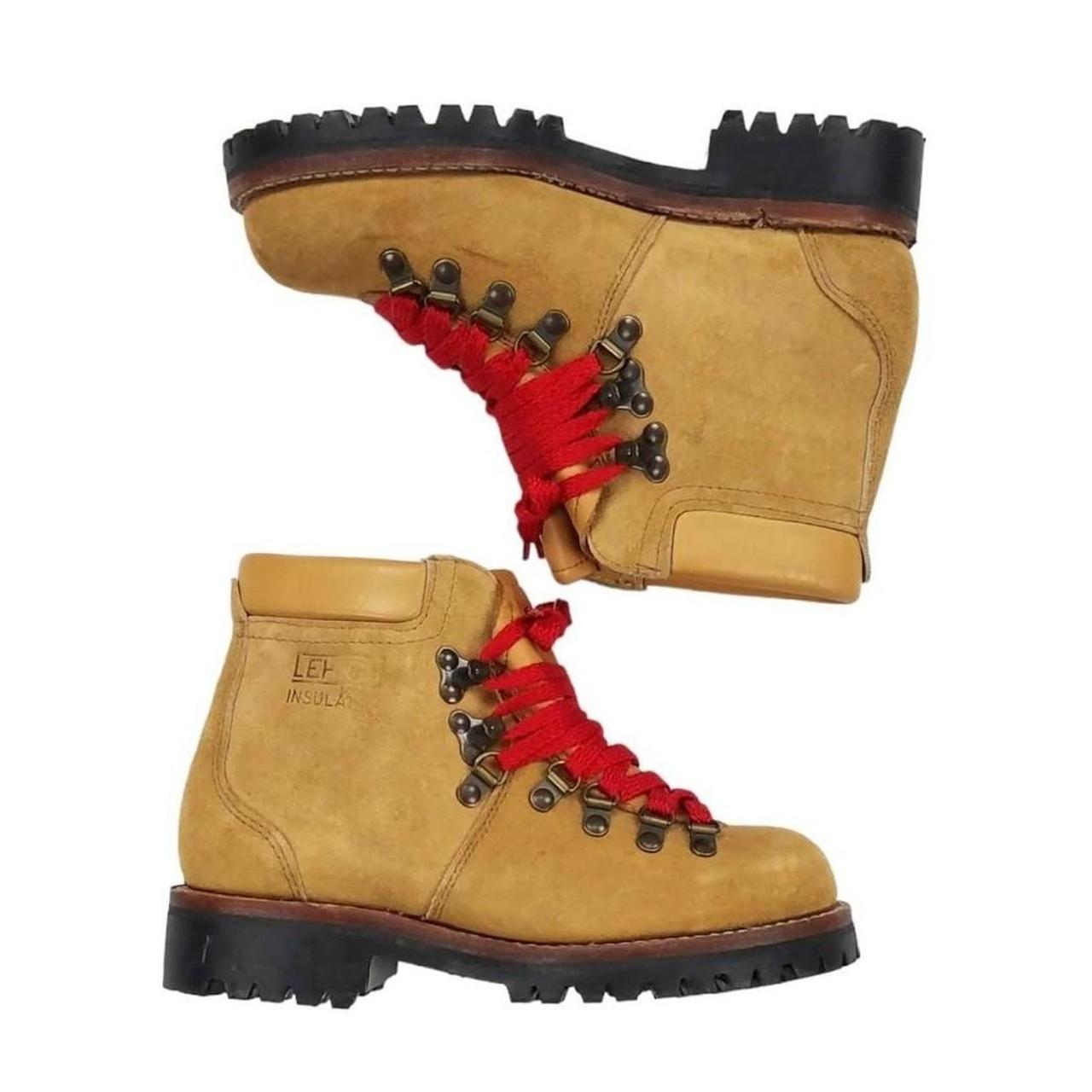 Brand: Lehigh Insulated (Y2K Red Lace Up Hightop Depop