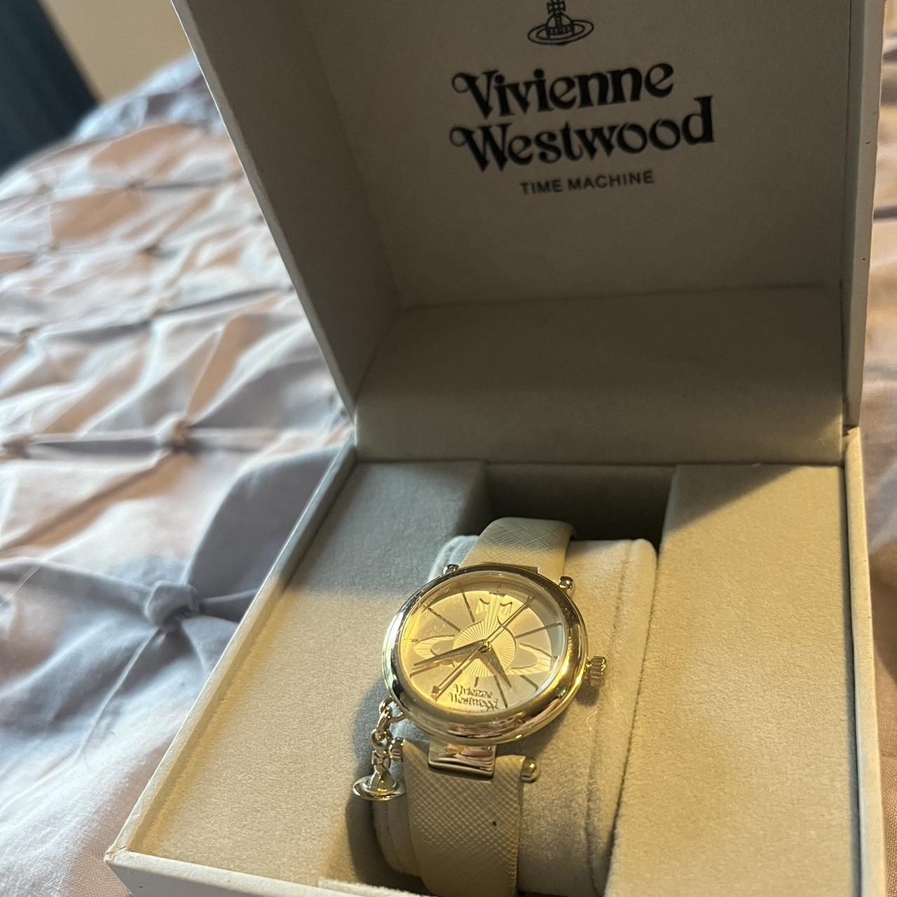 vivienne westwood watch, have worn it maybe twice?... - Depop