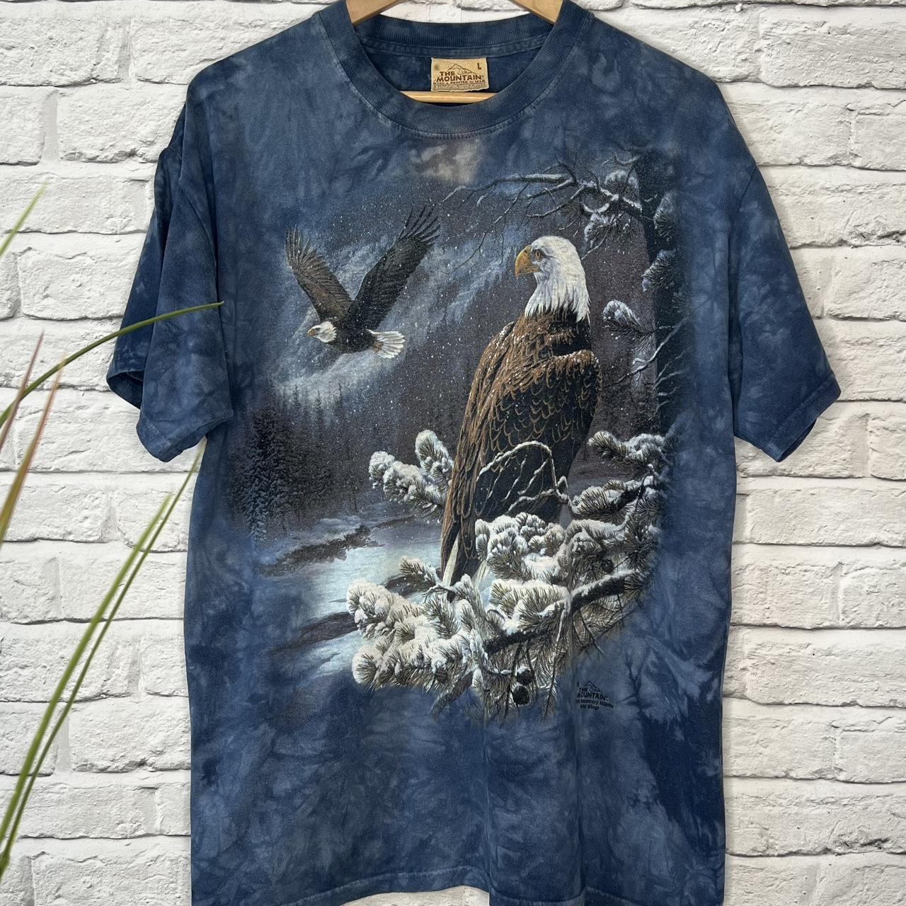 The Mountain Men's Blue T-shirt | Depop