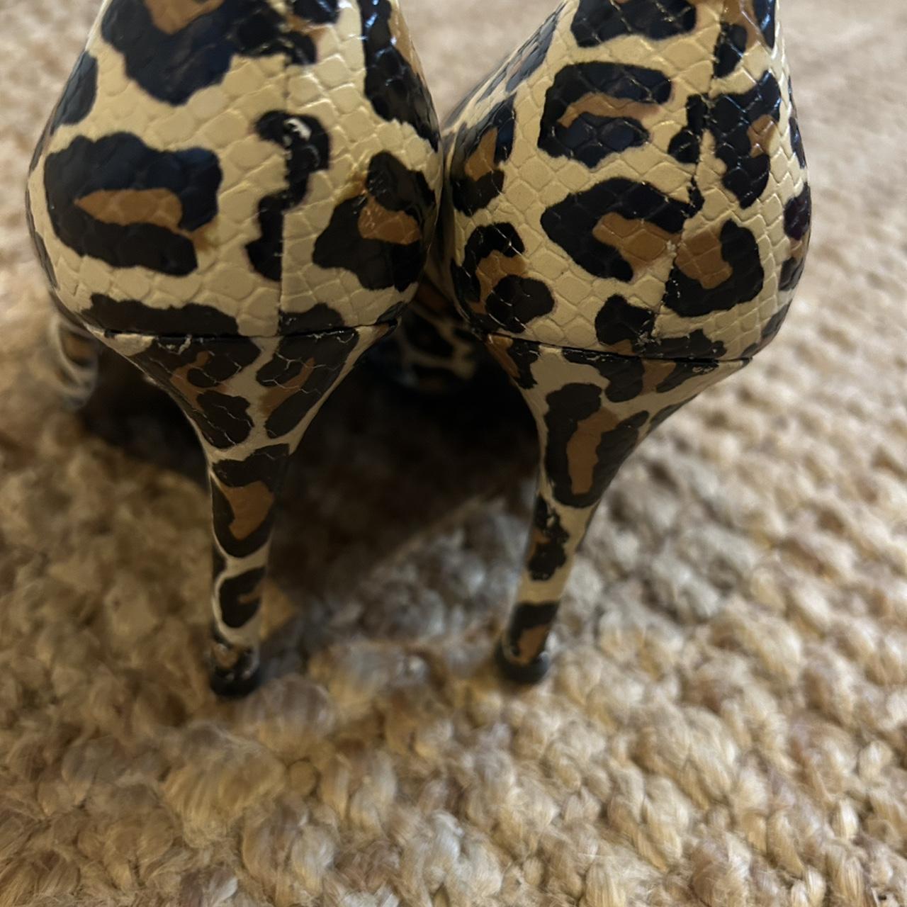 Diane Von Furstenberg Animal high quality Print Stilettos