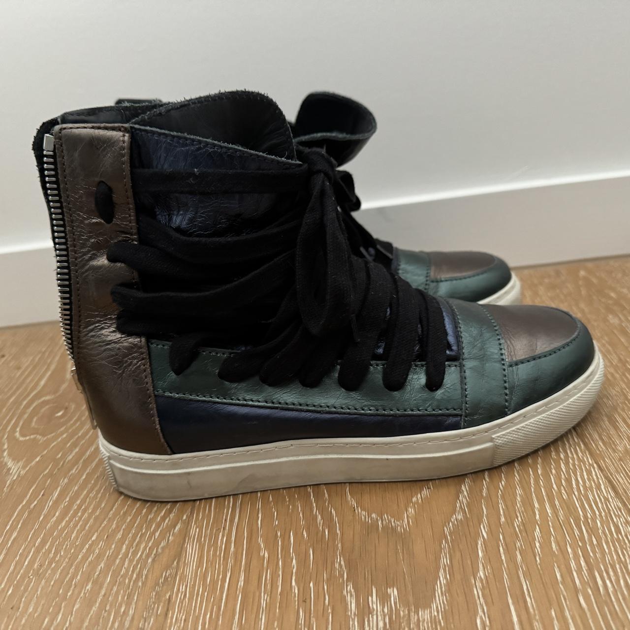 靴 KRIS VAN ASSCHE LEATHER ANKLE BOOTS KRIS VAN ASSCHE Size 9 Black Solid Leather Boots – Sui