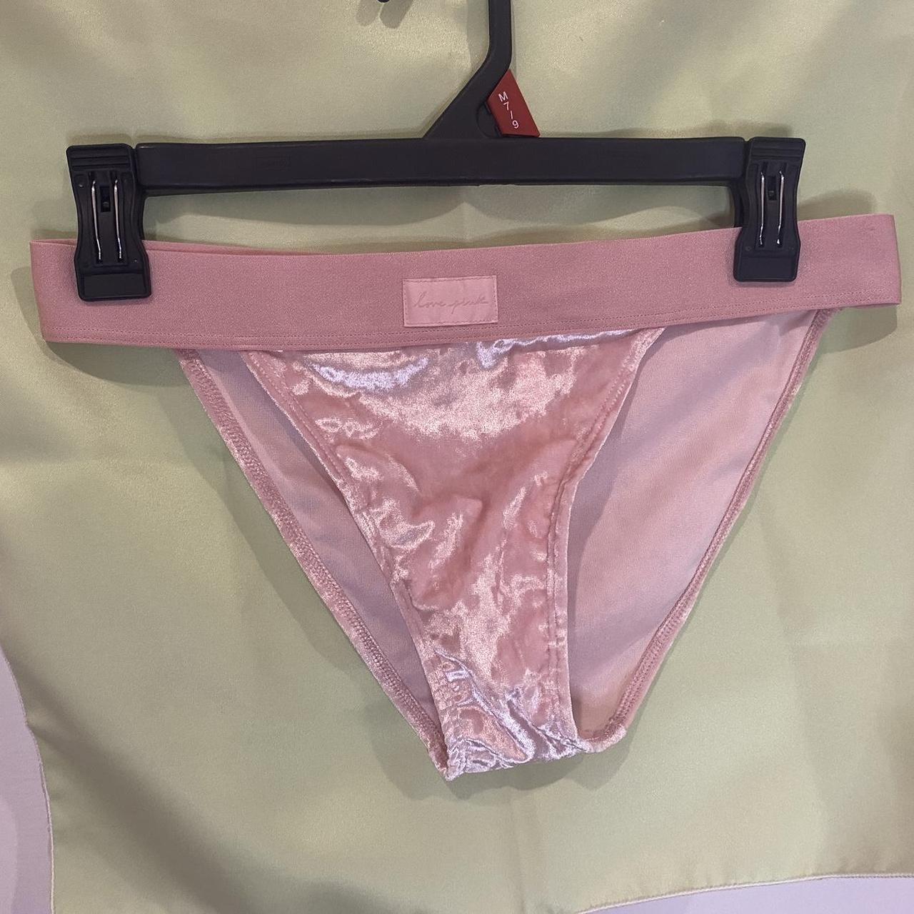 Brand new Pink baby blanket pink velvet underwear... - Depop