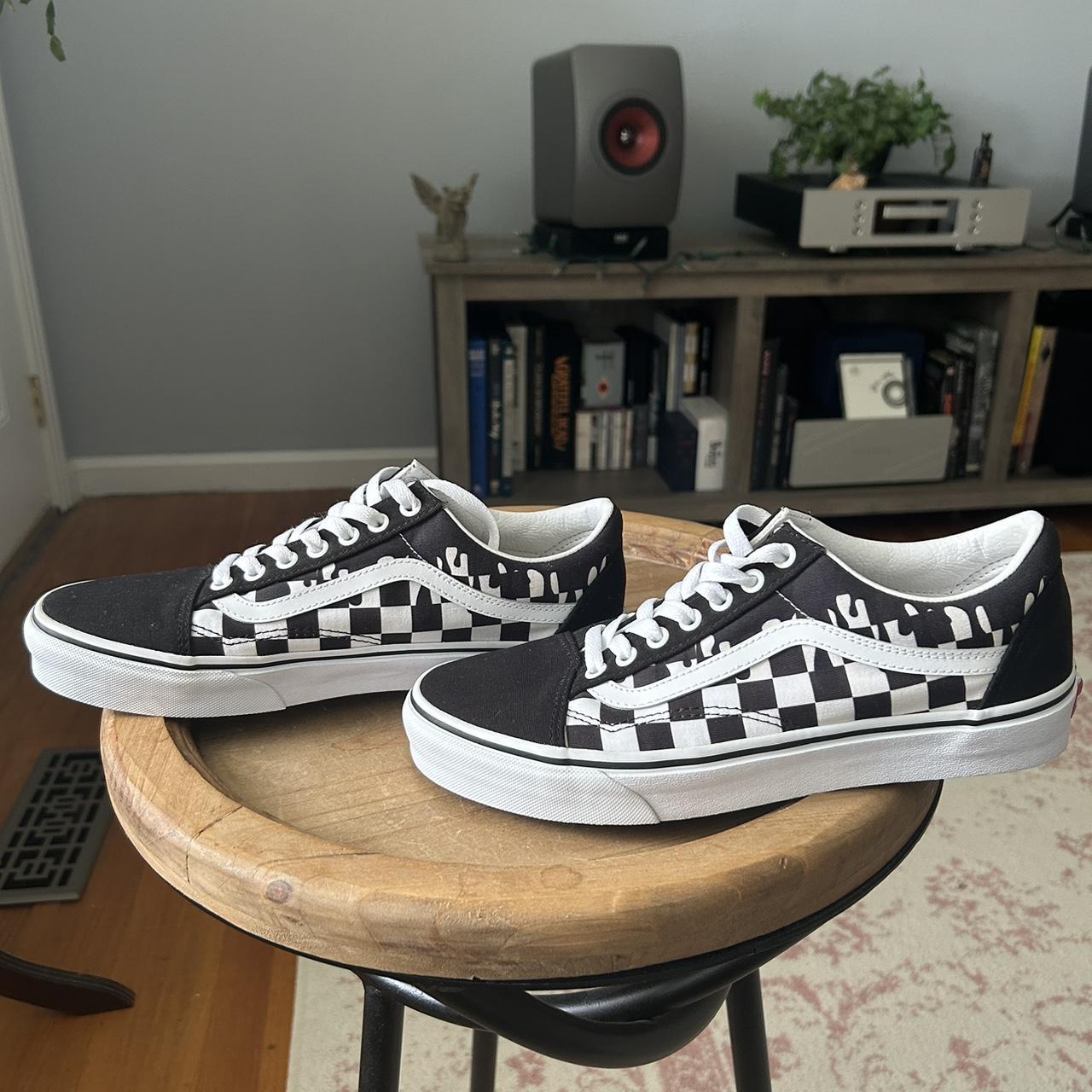 Mens vans old skool checkerboard best sale