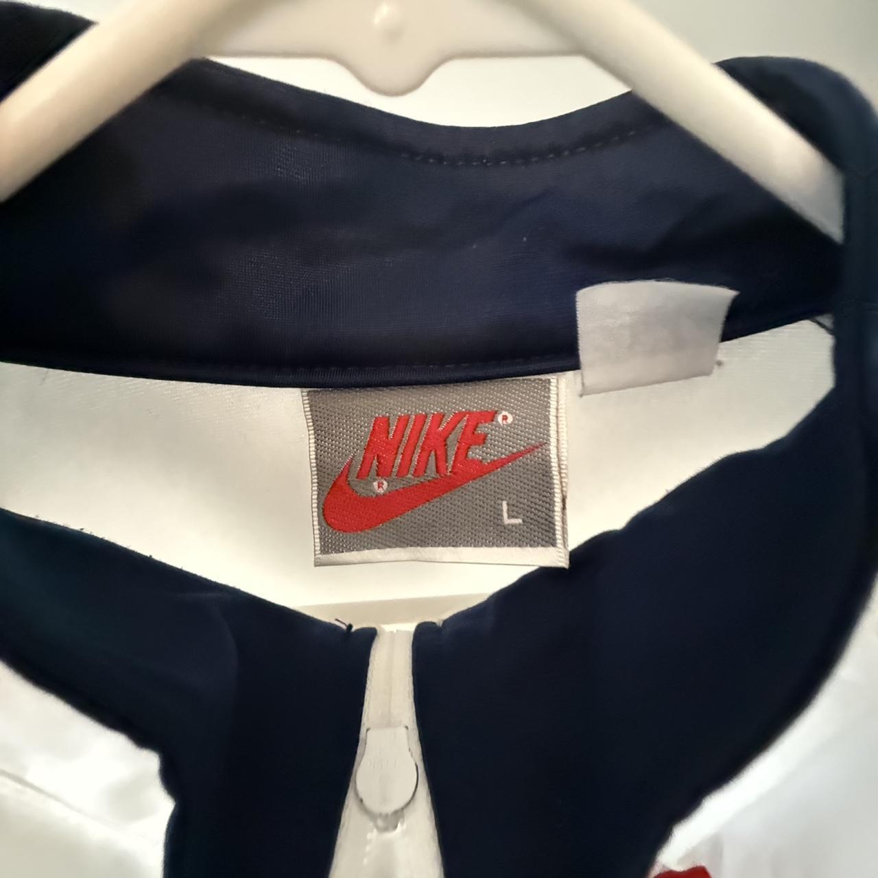 Nike Men's Jacket - White/Multi - L – red white b… - image 3