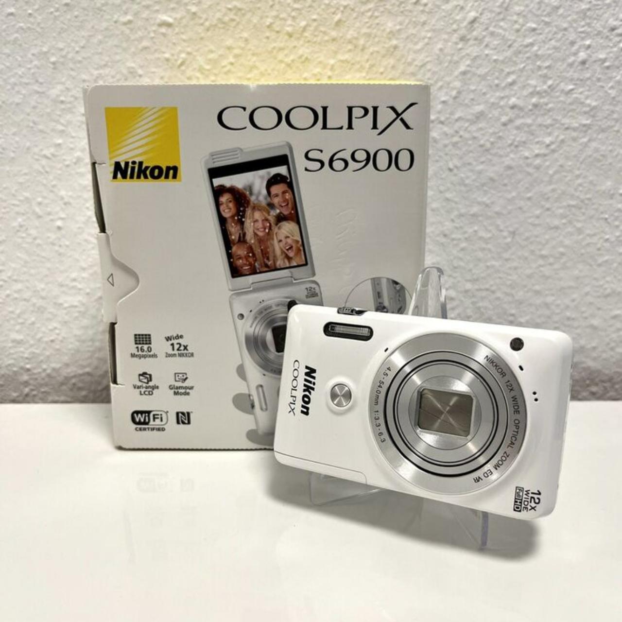 Rarity - Nikon Coolpix S6900 White / Compact Digital... - Depop