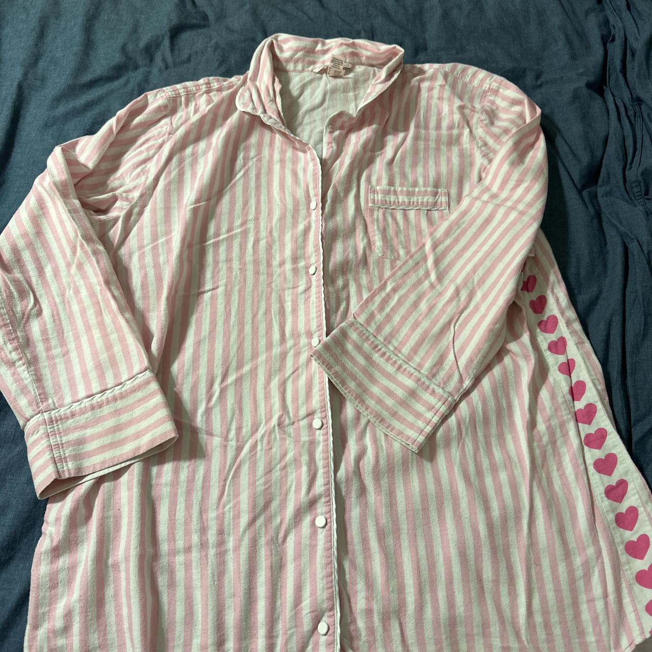 Victoria secret button down sleep shirt sale