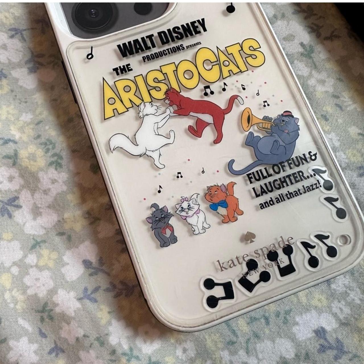 Kate Spade x Disney Aristocats phone case