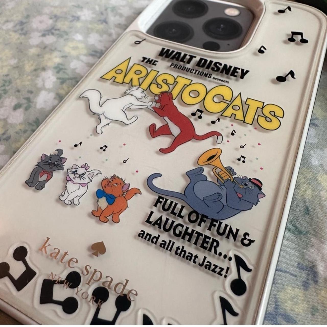 Kate Spade x Disney Aristocats phone case