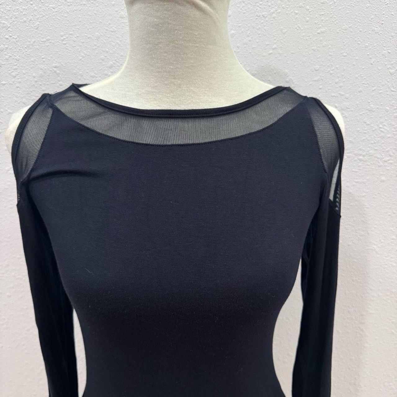 Bailey 44 fashion Authoritative Top Black Cold Shoulder NWT!