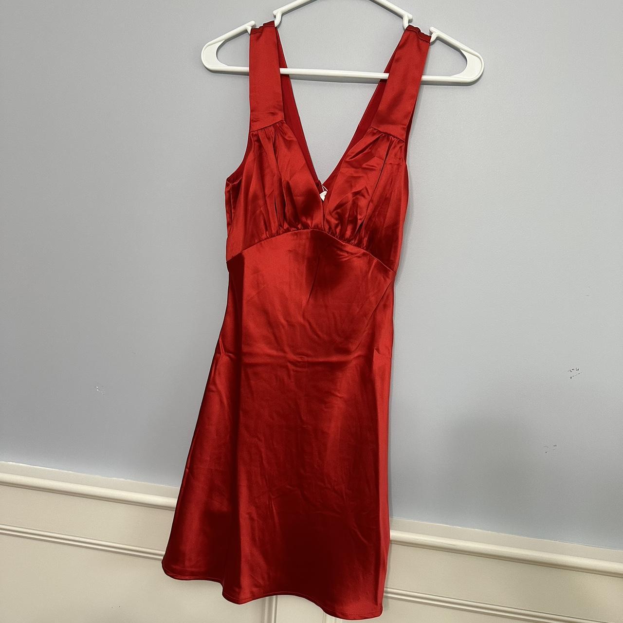 BRAND NEW red dress from beginning boutique size 4 Depop