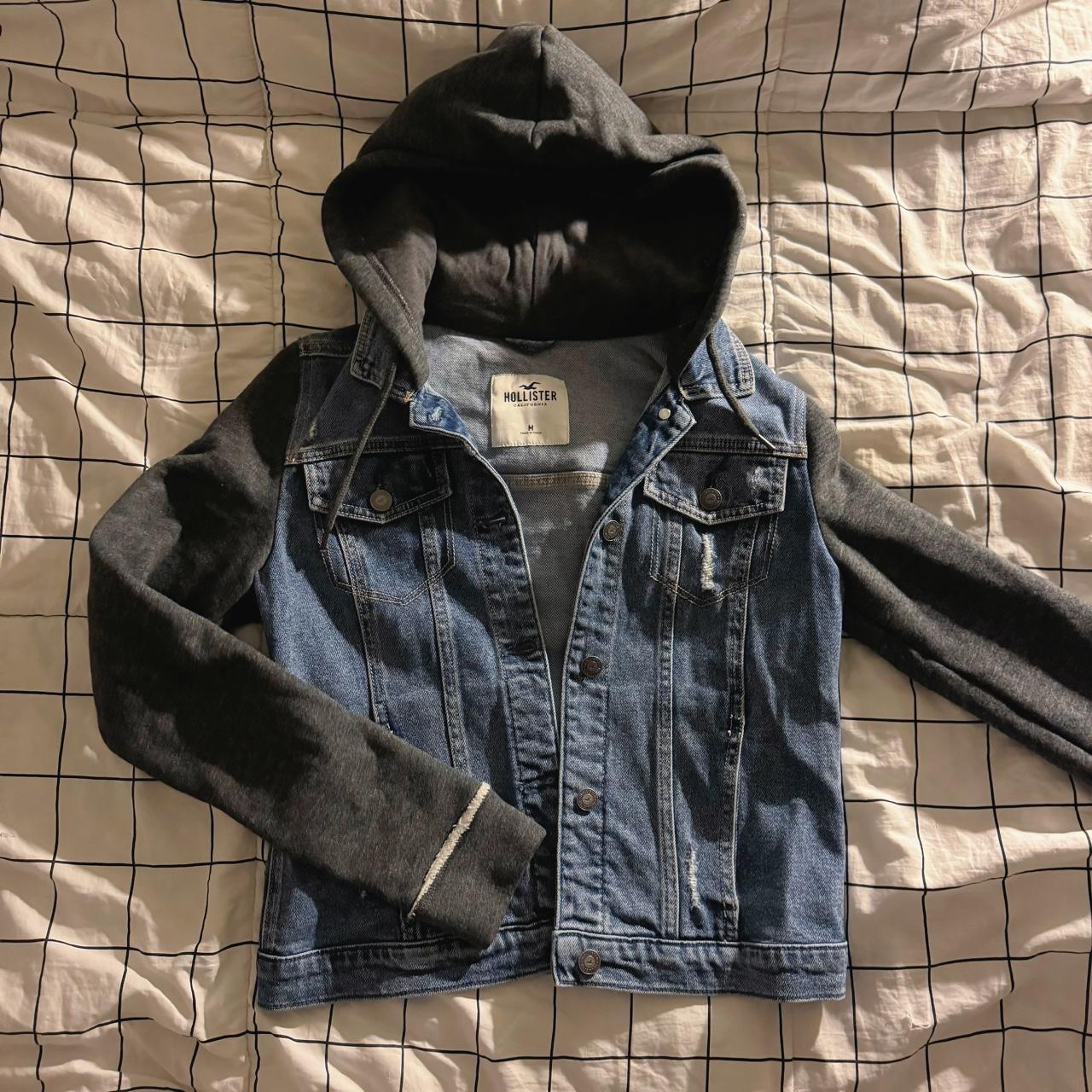 Hollister jean hoodie shop
