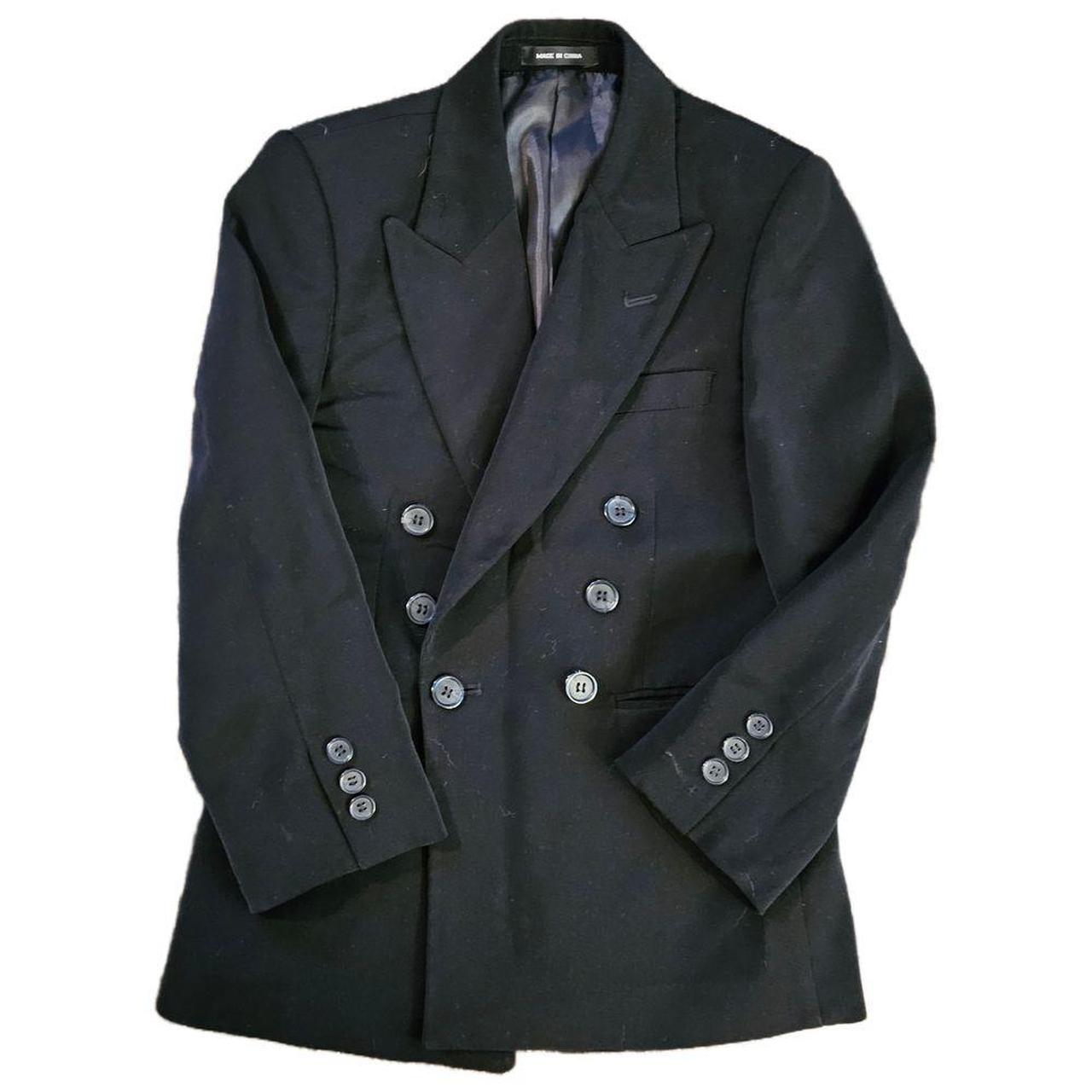 boys black suit jacket