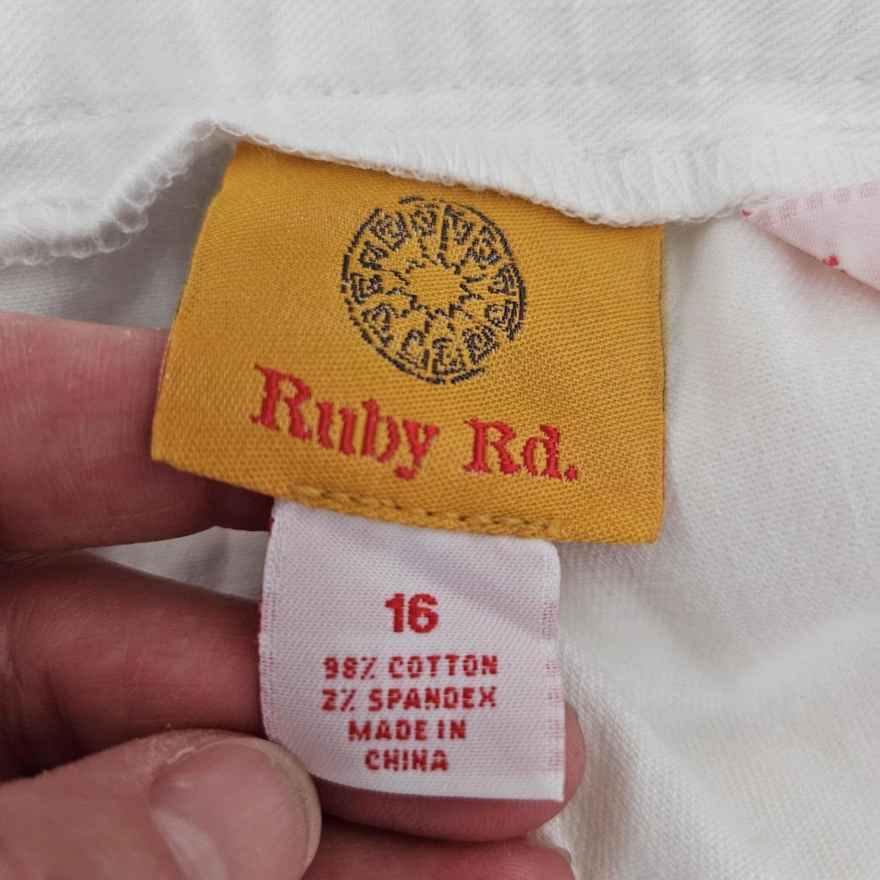 Ruby Rd. Women's Jeans - White - 16 – Ruby Rd Cot… - image 7