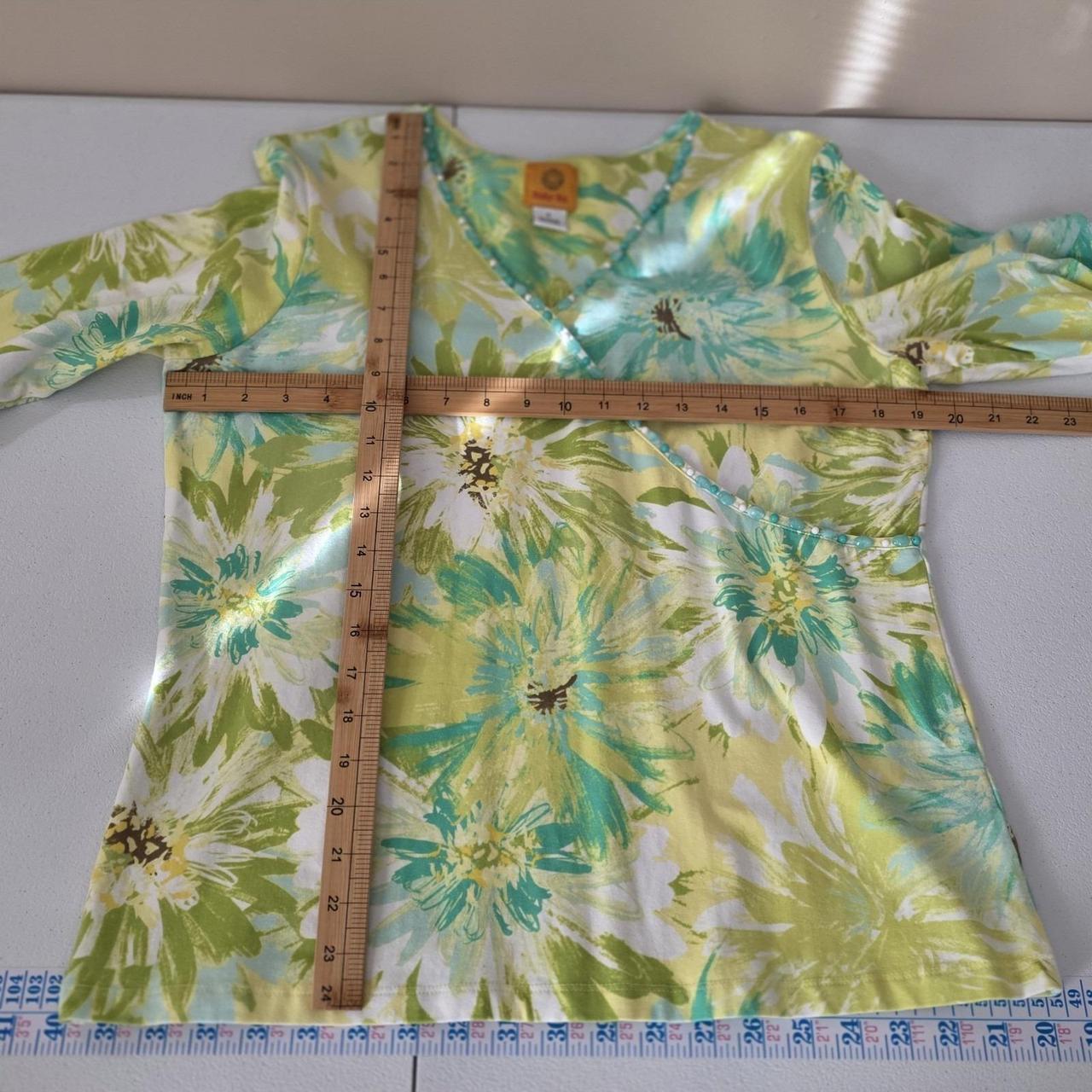 Ruby Rd. Women's Shirt - Green/Multi - L – Ruby R… - image 8