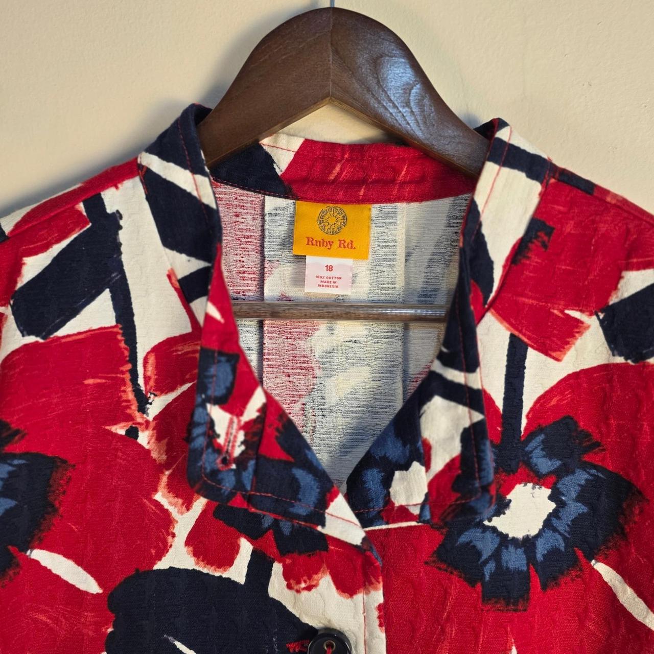 Ruby Rd. Women's Tailored jacket - Multi/Red - 18… - image 2