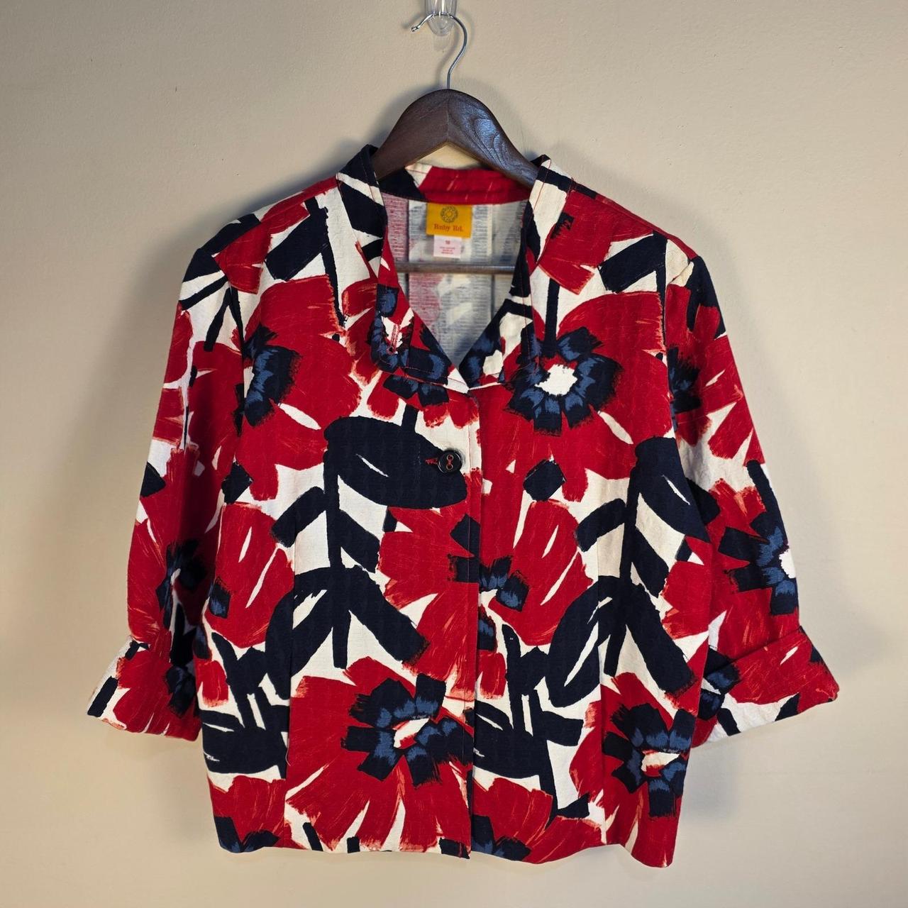 Ruby Rd. Women's Tailored jacket - Multi/Red - 18… - image 1