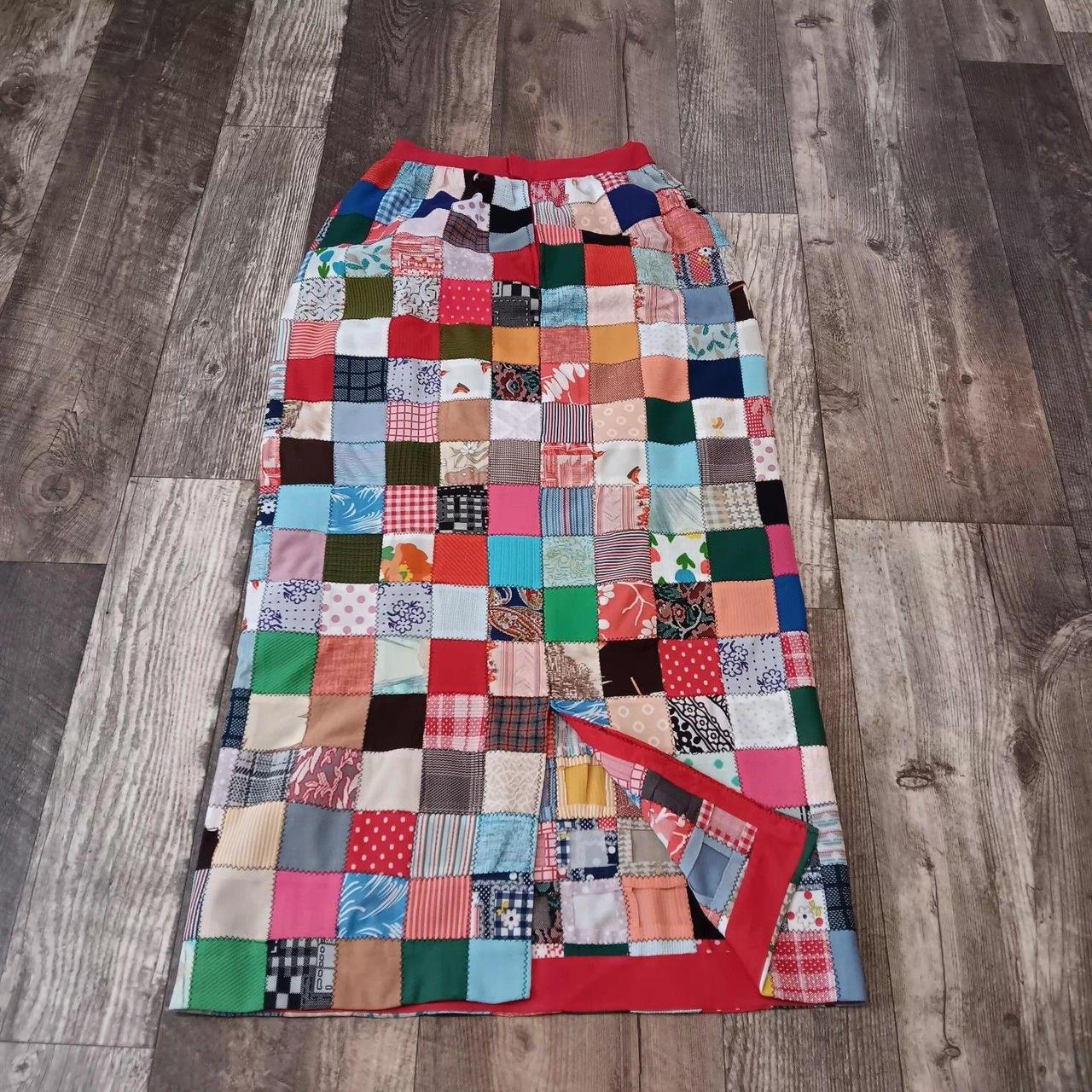 Source Unknown Women's Maxi Skirt - Red/Multi - 2… - image 2