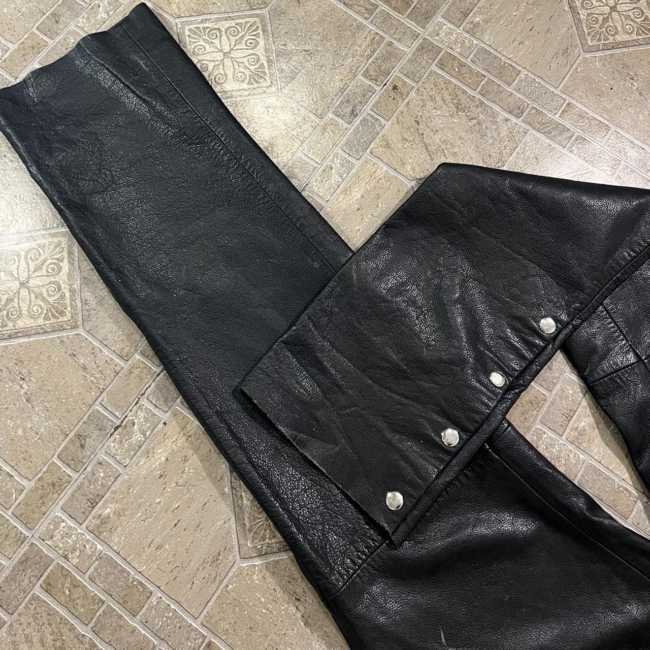 Wilson fashion leather pants mens