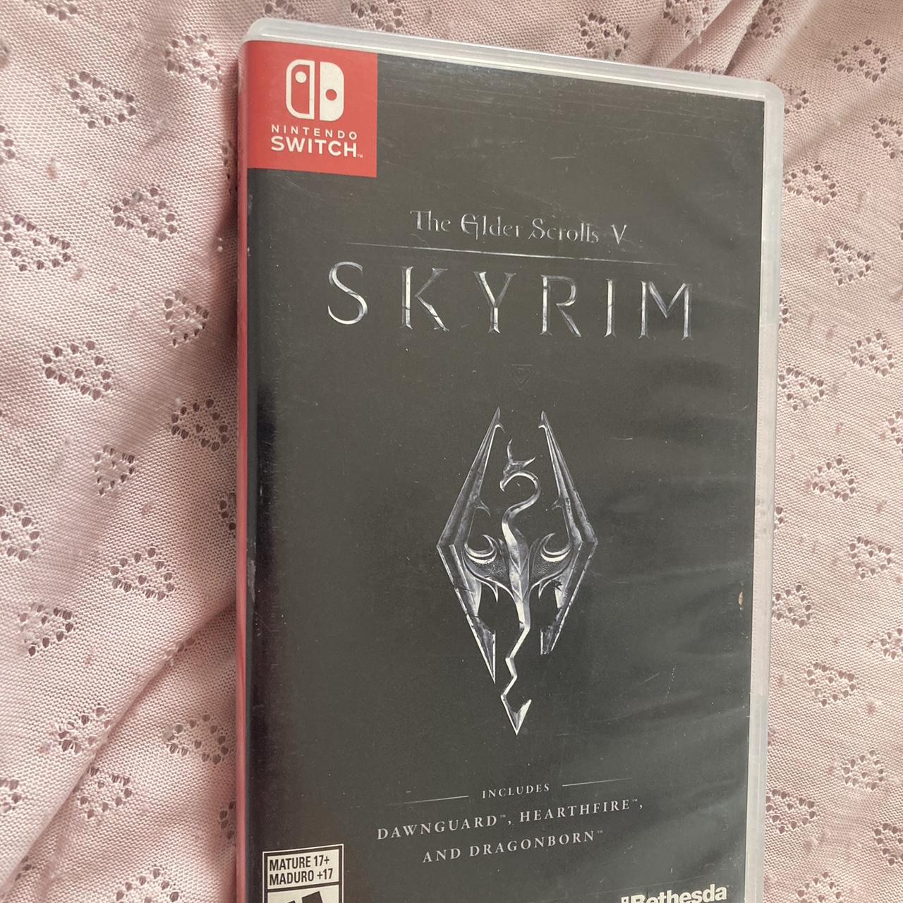 Nintendo switch Skyrim! Game runs brand new, comes... - Depop