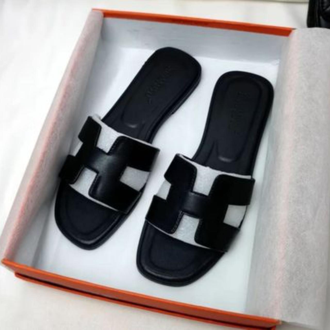 Hermes sliders All sizes available Message before... - Depop