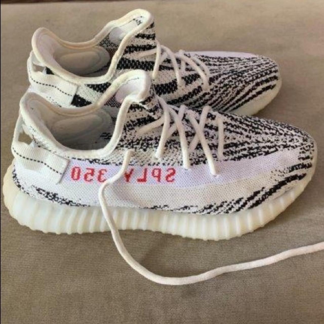 yeezy 350 zebra size 8