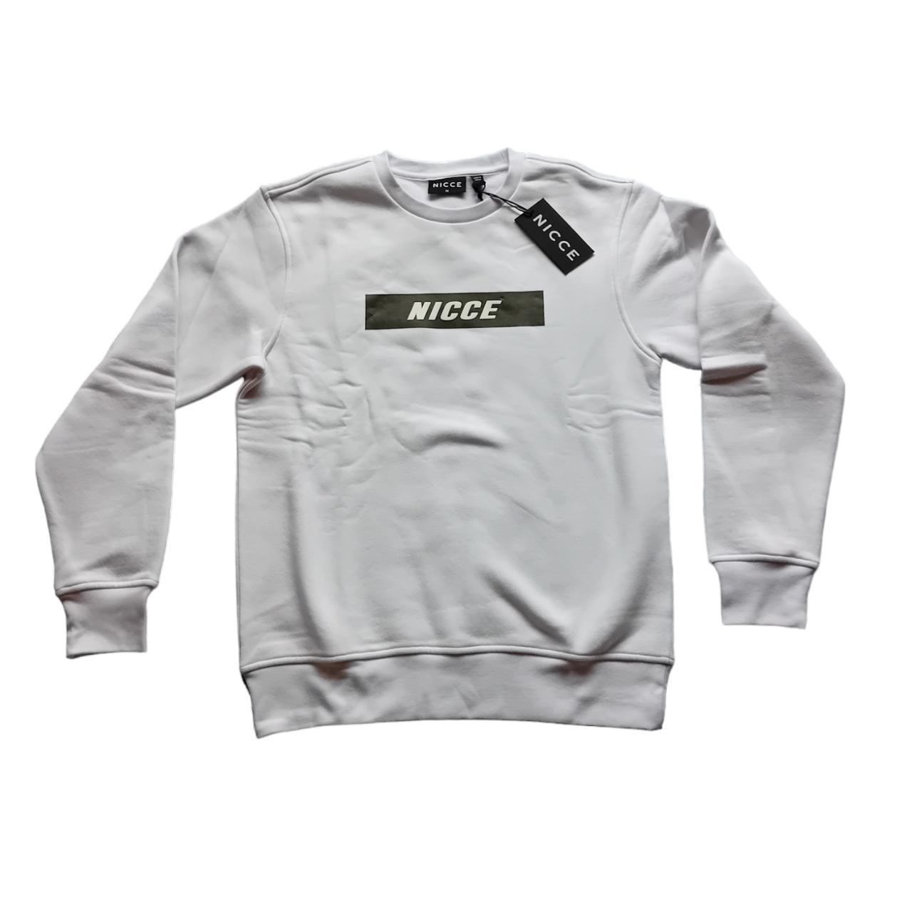 Nicce white jumper sale