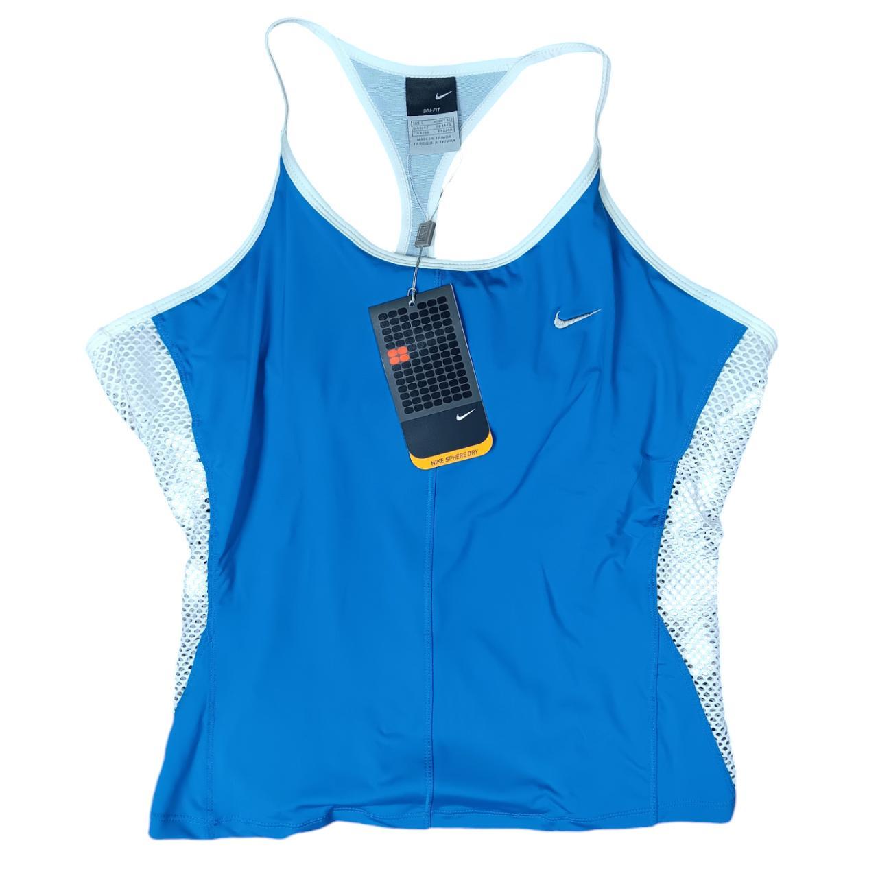 nike blue vest womens
