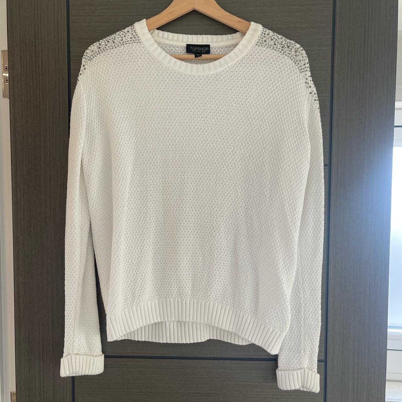 Topshop clearance white jumper