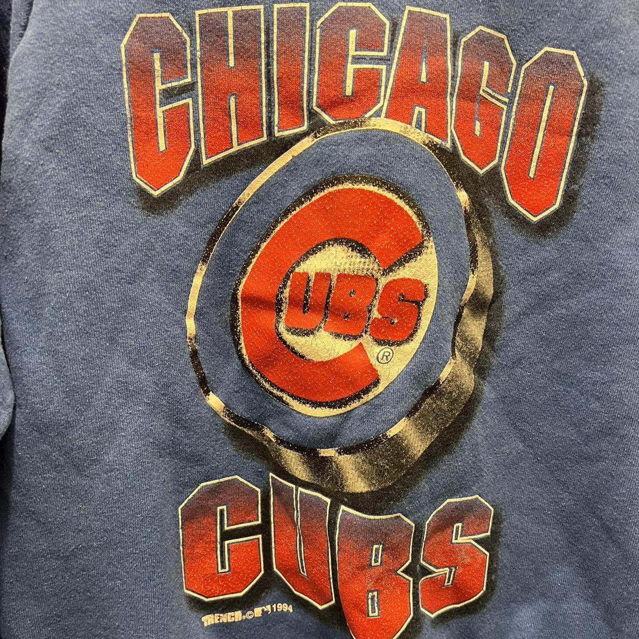 Vintage 1994 Chicago Cubs MLB Crewneck Sweatshirt / Made in 